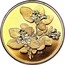 Canada 350 Dollars Nova Scotia Mayflower 2001 Proof KM# 433 BR coin reverse