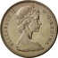 Canada 5 Cents Confederation (1967) KM# 66 ELIZABETH II D ∙ G ∙ REGINA coin obverse