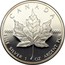 Canada 5 Dollars Elizabeth II 2nd Portrait 1989 Proof KM# 163 CANADA 9999 9999 FINE SILVER 1 OZ ARGENT PUR coin reverse