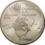 Canada 5 Dollars Elizabeth II Map of North America 1973 KM# 85 OLYMPIADE XXI MONTRÉAL OLYMPIAD 1976 5 DOLLARS coin reverse