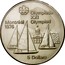 Canada 5 Dollars Kingston and Sailboats 1973 KM# 84 OLYMPIADE XXI MONTRÉAL OLYMPIAD 1976 5 DOLLARS coin reverse