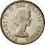 Canada 50 Cents Elizabeth II 1st portrait 1961 KM# 56 ELIZABETH II DEI GRATIA REGINA coin obverse
