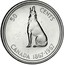 Canada 50 Cents Howling Wolf (1967) KM# 69 50 CENTS CANADA 1867-1967 coin reverse
