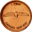 Canada Cent Confederation (1967) KM# 65 1 CENT CANADA 1867-1967 coin reverse