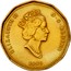 Canada Dollar The Peacekeeping Monument 1995 KM# 258 ELIZABETH II D ∙ G ∙ REGINA 1995 coin obverse
