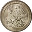 USA Quarter Dollar El Yunque National Forest 2012 D KM# 519 EL YUNQUE PUERTO RICO E PLURIBUS UNUM coin reverse