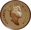 Canada Ten Dollars First Gold Coins 1912-2002 Proof KM# 520 ELIZABETH II D ∙ G ∙ REGINA coin obverse