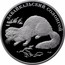 Russia Two Roubles Alpine Weasel 2012 Proof Y# 1357 ЗАБАЙКАЛЬСКИЙ СОЛОНГОЙ coin reverse