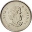 Canada V Cents Victory Anniversary 2005 P KM# 627 ELIZABETH II D ∙ G ∙ REGINA coin obverse