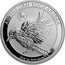 Australia 1 Dollar (Australian Kookaburra Dog Privy mark) AUSTRALIAN KOOKABURRA 2018 1 OZ 9999 SILVER P NH coin reverse