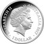 Australia 1 Dollar Year of the Rooster Lunar Series 2017 Proof ELIZABETH II AUSTRALIA 2017 1 DOLLAR IRB coin obverse