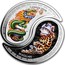 Canada 10 Dollars Black White Yin & Yang - Tiger & Dragon 2018 CANADA 2018 10 DOLLARS coin reverse