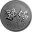 Canada 10 Dollars Two Maple Leaves 2018 CANADA 2018 FINE SILVER 9999 ARGENT PUR coin reverse