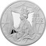 UK 10 Pounds Queen Elizabeth II Sapphire Coronation 2018 Proof 1953 2018 coin reverse