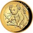 Australia 100 Dollars Australian Koala 2018 P Proof AUSTRALIAN KOALA 2018 1OZ 9999 GOLD P NM coin reverse