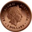 Australia 2 Dollars The Australian Kookaburra (Victoria Cross Privy mark) 2000 P Proof ; Victoria Cross Privy ELIZABETH II AUSTRALIA ∙ 2 DOLLARS ∙ coin obverse