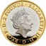 UK 2 Pounds Captain Cook 2018 Proof ELIZABETH II D G REG F D 2 POUNDS coin obverse