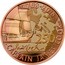 UK 2 Pounds Captain Cook 2018 Proof 1768-2018 CAPITAIN JAMES COOK 250 coin reverse