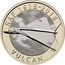 UK 2 Pounds RAF Vulcan 2018  RAF 1918 - 2018 VULCAN coin reverse