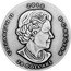 Canada 20 Dollars Ancient Canada - Gorgosaurus (Antique Finish) 2018 ELIZABETH II D G REGINA 20 DOLLARS 2018 coin obverse