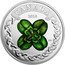 Canada 20 Dollars Four-Leaf Clover 2018 CANADA 2018 coin reverse