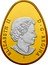 Canada 20 Dollars Golden Spring Pysanka 2018 ELIZABETH II D G REGINA coin obverse