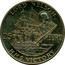 UK 25 Euro Lord Nelson (Gilt) 1996 LORD NELSON 25 EURO H.M.S.VICTORY coin reverse