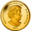 Canada 2500 Dollars The Caribou 2013 Proof KM# 1501 ELIZABETH II 2500 DOLLARS D∙G∙REGINA 2013 coin obverse