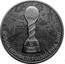 Russia 3 Roubles 2017 FIFA Confederations Cup in Russia 2017 СПМД Proof; St. Petersburg Mint КУБОК КОНФЕДЕРАЦИЙ FIFA 2017 coin reverse