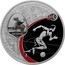 Russia 3 Roubles 2018 FIFA World Cup Russia - Kazan 2018 СПМД Proof; St. Petersburg Mint ЧЕМПИОНАТ МИРА ПО ФУТБОЛУ FIFA 2018 В РОССИИ КАЗАНЬ coin reverse