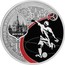 Russia 3 Roubles 2018 FIFA World Cup Russia - Moscow 2018 СПМД Proof; St. Petersburg Mint ЧЕМПИОНАТ МИРА ПО ФУТБОЛУ FIFA 2018 В РОССИИ МОСКВА coin reverse