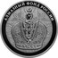 Russia 3 Roubles Imperial Crown of Russia 2016 СПМД Proof; St. Petersburg Mint АЛМАЗНЫЙ ФОНД РОССИИ coin reverse