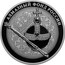 Russia 3 Roubles Imperial Sceptre and Orb 2016 СПМД Proof; St. Petersburg Mint АЛМАЗНЫЙ ФОНД РОССИИ coin reverse