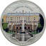 Russia 3 Roubles Peterhof (Colorized) 2015 СПМД Proof; St. Petersburg Mint СИМВОЛЫ РОССИИ ПЕТЕРГОФ coin reverse