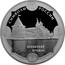 Russia 3 Rubles Pskov Kremlin 2015 СПМД Proof; St. Petersburg Mint СИМВОЛЫ РОССИИ ПСКОВСКИЙ КРЕМЛЬ coin reverse