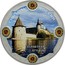 Russia 3 Rubles Russian Symbols - Pskov Kremlin 2015 СПМД Proof; St. Petersburg Mint СИМВОЛЫ РОССИИ ПСКОВСКИЙ КРЕМЛЬ coin reverse