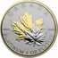 Canada 300 Dollars Maple Leaf Forever 2018 9995 CANADA PLATINUM 1 OZ PLATINE 2018 coin reverse