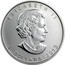 Canada 5 Dollars 25th Anniversary of Canadian Maple Leaf 2013 KM# 1542 ELIZABETH II 5 DOLLARS 2013 coin obverse