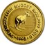 Australia 5 Dollars Nugget - Nailtailed Wallaby 1993 THE AUSTRALIA NUGGET 1/20OZ. 9999 GOLD 1993 NAILTAILED WALLABY coin reverse