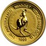 Australia 5 Dollars The Australian Gold Nugget 1999 THE AUSTRALIAN NUGGET 1/20OZ. 9999 GOLD 1999 P100 coin reverse