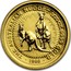 Australia 5 Dollars The Nugget 1998 THE AUSTRALIAN NUGGET 1/20OZ. 9999 GOLD 1998 coin reverse