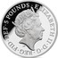 UK 5 Pounds 1000th Coronation of King Canute (Piedfort) 2017 Proof ELIZABETH II D G REG FID DEF 5 POUNDS J.C coin obverse