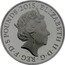 UK 5 Pounds 200th Anniversary of Waterloo Piedfort 2015 Proof ELIZABETH II∙D∙G∙REG∙F∙D∙5 POUNDS∙2015∙ J.C coin obverse