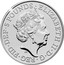 UK 5 Pounds Red Dragon of Wales 2018 BU ELIZABETH II∙D∙G∙REG∙F∙D∙5 POUNDS∙ J.C coin obverse