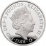 UK 5 Pounds Sapphire Coronation (Piedfort) 2018 Proof ∙5 POUNDS∙ELIZABETH II∙D∙G∙REG∙FID∙DEF∙ J.C coin obverse