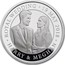 UK 5 Pounds The Royal Wedding (Piedfort) 2018 ROYAL WEDDING 19 MAY 2018 HARRY & MEGHAN coin reverse