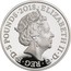 UK 5 Pounds Widows left Behind 2018 Proof 5 POUNDS 2018 ELIZABETH II D G REG F D coin obverse