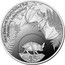 New Zealand $5 Short-Tailed Bat 2013 Proof NEW ZEALAND SHORT-TAILED BAT (MYSTACINA TUBERCULATA) $5 coin reverse