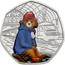UK 50 Pence Paddington™ at the Station Sitting 2018 Proof DK coin reverse