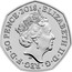 UK 50 Pence (Paddington™ at the Station Waving) ∙ELIZABETH II∙D∙G∙REG∙F∙D∙50 PENCE∙2018∙ J.C coin obverse